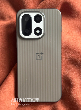 冰雾肤感防指纹瓦楞适用一加15手机壳1+15透明黑白1+13T/12竖条纹Ace6T高级感oppoFindX9Pro男reno15薄PP壳x8