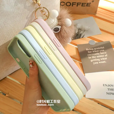 纯色马卡龙Nova14/13/12/11真液态硅胶适用华为Pura70手机壳,Mate60/50Pro肤感P40P30全包边10/9韩风7/p80女+