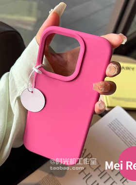 INS玫红耐脏抗黄液态硅胶适用OPPOReno14手机壳Findx8Ultra肤感X8S+一加Ace5防摔11/12Pro新款1+13t女2v套x7u