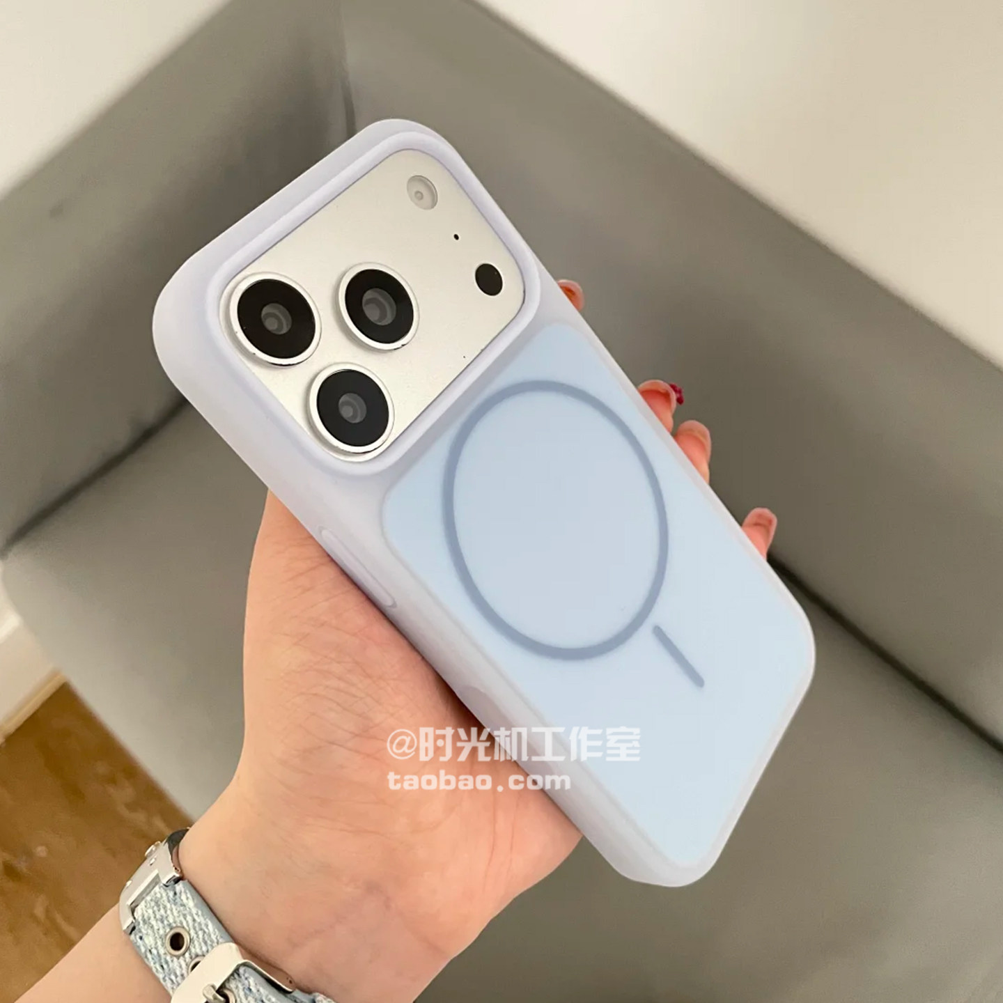 适用iPhone17冰淇淋液态硅胶磁吸