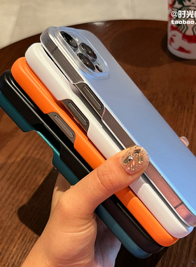 超薄半包边散热PC适用华为Pura70手机壳Mate60/50Pro保护套P40pro+磨砂黑白30/高级感Nova1Ultra纯色11/10/98