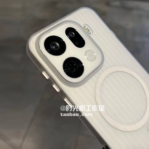 适用OPPOFindx9光栅瓦楞条纹磁吸
