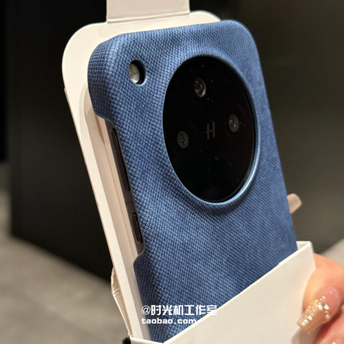 牛仔蓝布纹半包壳适用OPPOfindX8Ultra手机壳磨砂防指纹保护壳X8S+时尚X9PRO/x7ultra防摔reno13/2新款4男女S