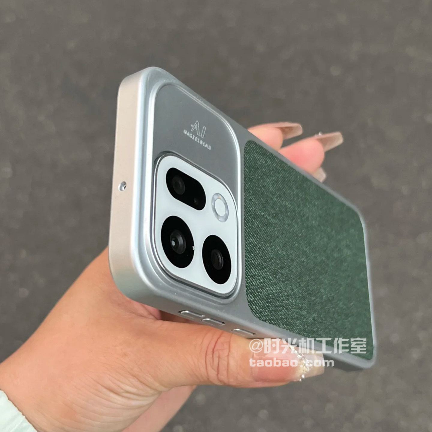 森林绿亚麻毛麻布纹磁吸壳适用OPPOFindx9手机壳X9Pro磨砂防指纹一加15布艺X8Ultra电镀银边1+15小众男女新款,3C数码配件,手机保护套/壳,淘宝优惠券,粉丝福利购,淘宝优惠卷