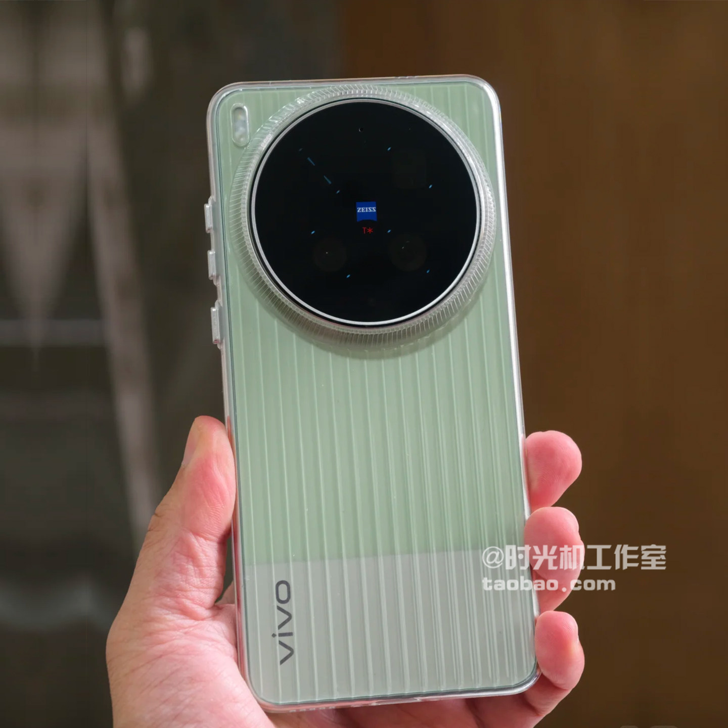 冰感透明行李箱条纹适用vivoX300Ultra手机壳X300S光栅瓦楞X200Promini亮面PC硬壳X100s薄IQOO15/13男女Neo11