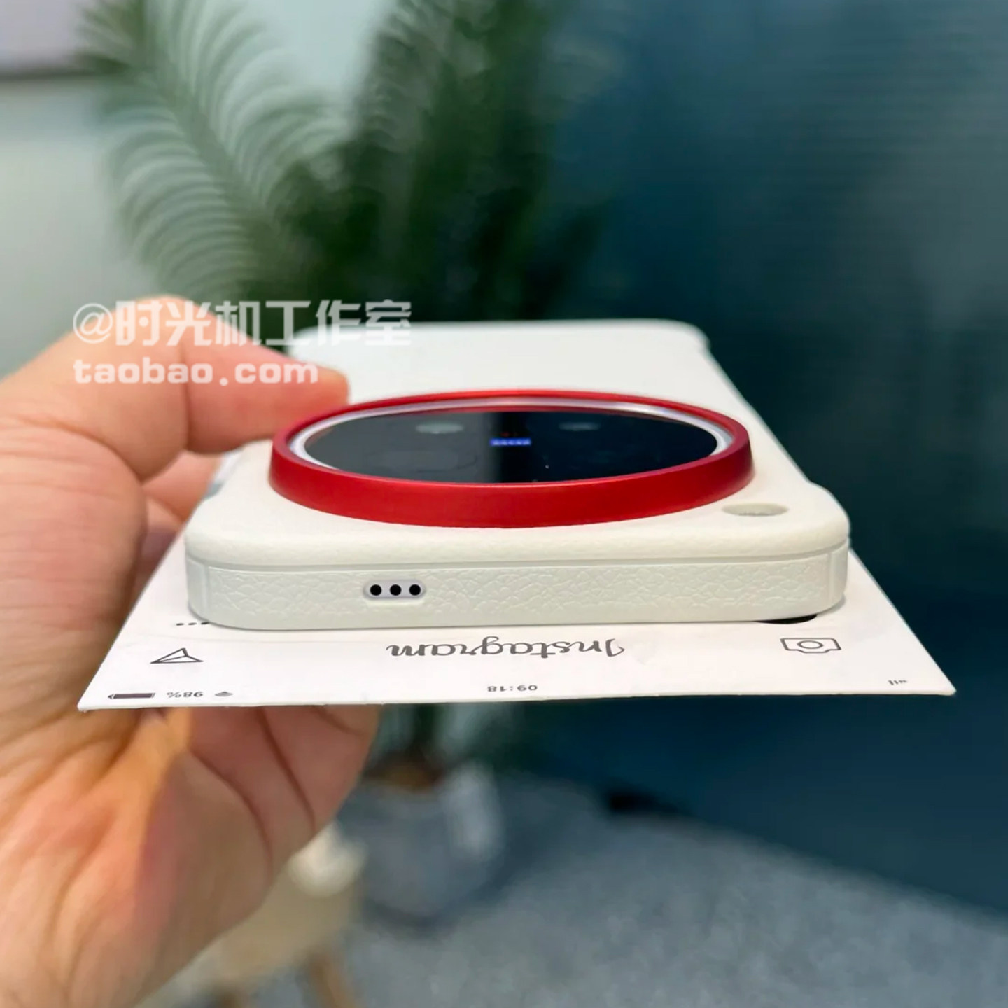 适用vivoX500Pro无边框素皮磁吸