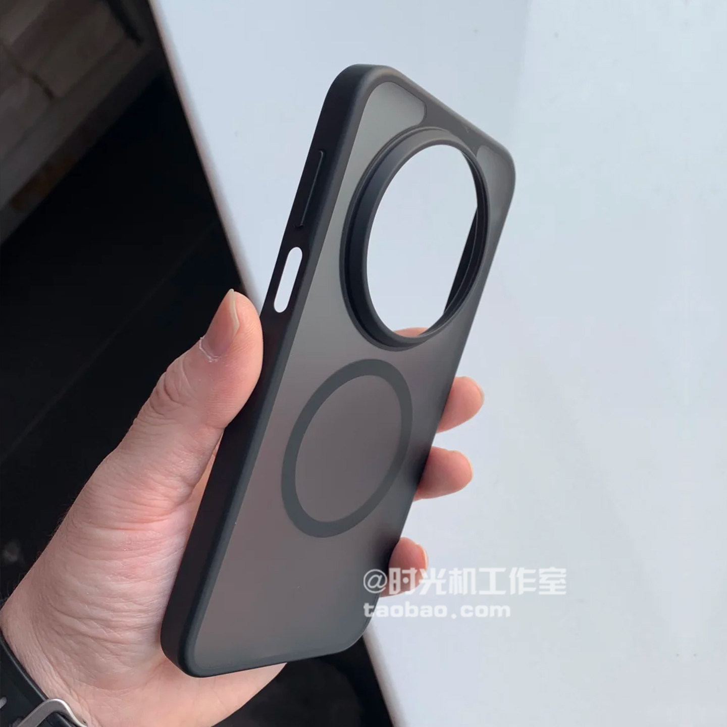 磨砂黑透明护甲磁吸壳适用华为Pura90手机壳Mate80Promax保护套荣耀Magic8防指纹70大孔500高级感60男女套win