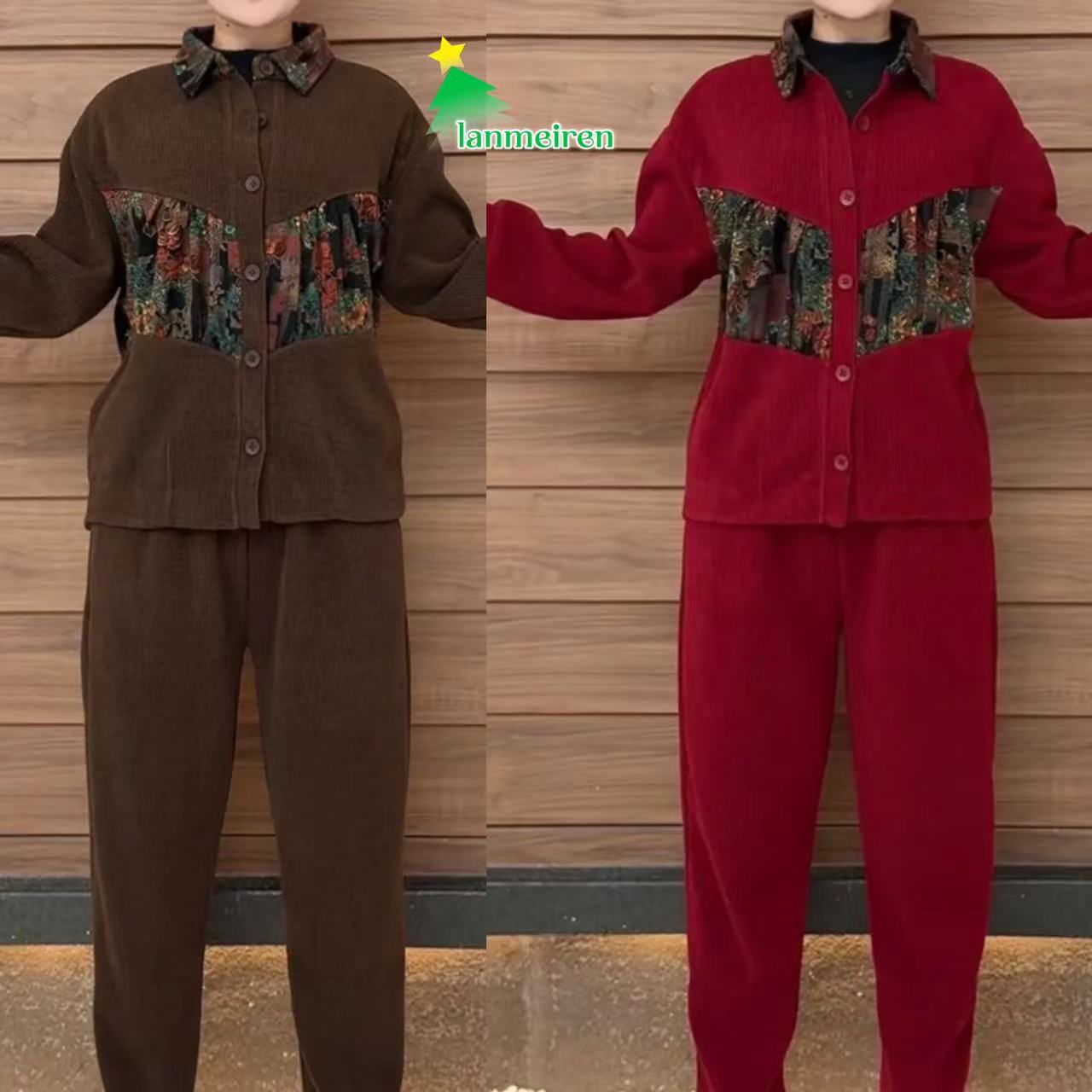 秋季新款宽松显瘦休闲时尚套装女时尚套装
