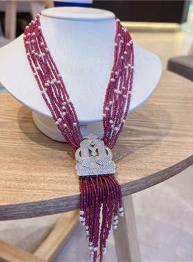 毛衣链女多层首饰女时尚气质轻奢