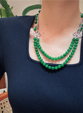 复古首饰女轻奢项链女气质送妈妈