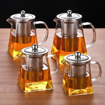 加厚飘逸杯泡茶壶茶水分离过滤花茶壶冲茶器耐热玻璃茶杯茶具家用