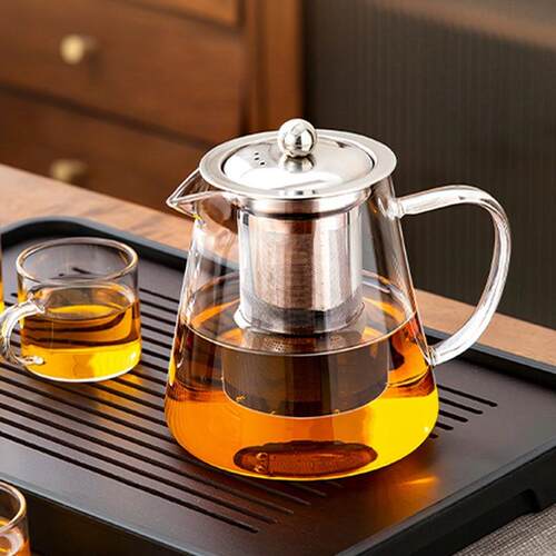 茶壶泡茶家用茶具套装2026新款单壶一人用品分离茶杯玻璃煮泡茶壶