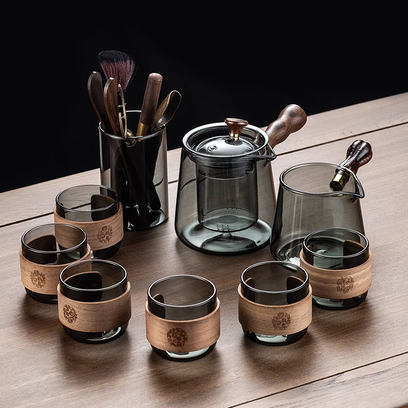 茶具套装2025新款茶壶泡茶器具家用泡红茶专用高档玻璃公道杯高级