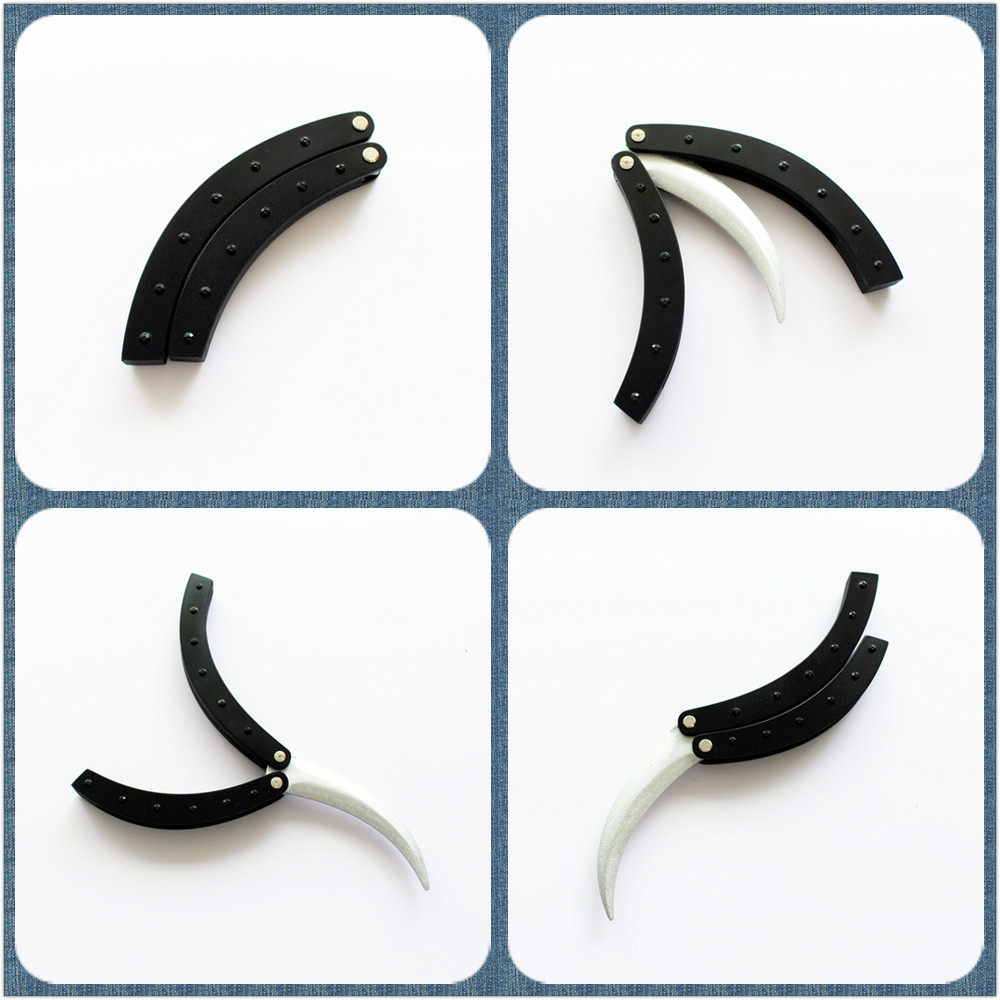 苍翼默示录 哈扎马 回旋镖 折叠匕首小刀cosplay道具定做