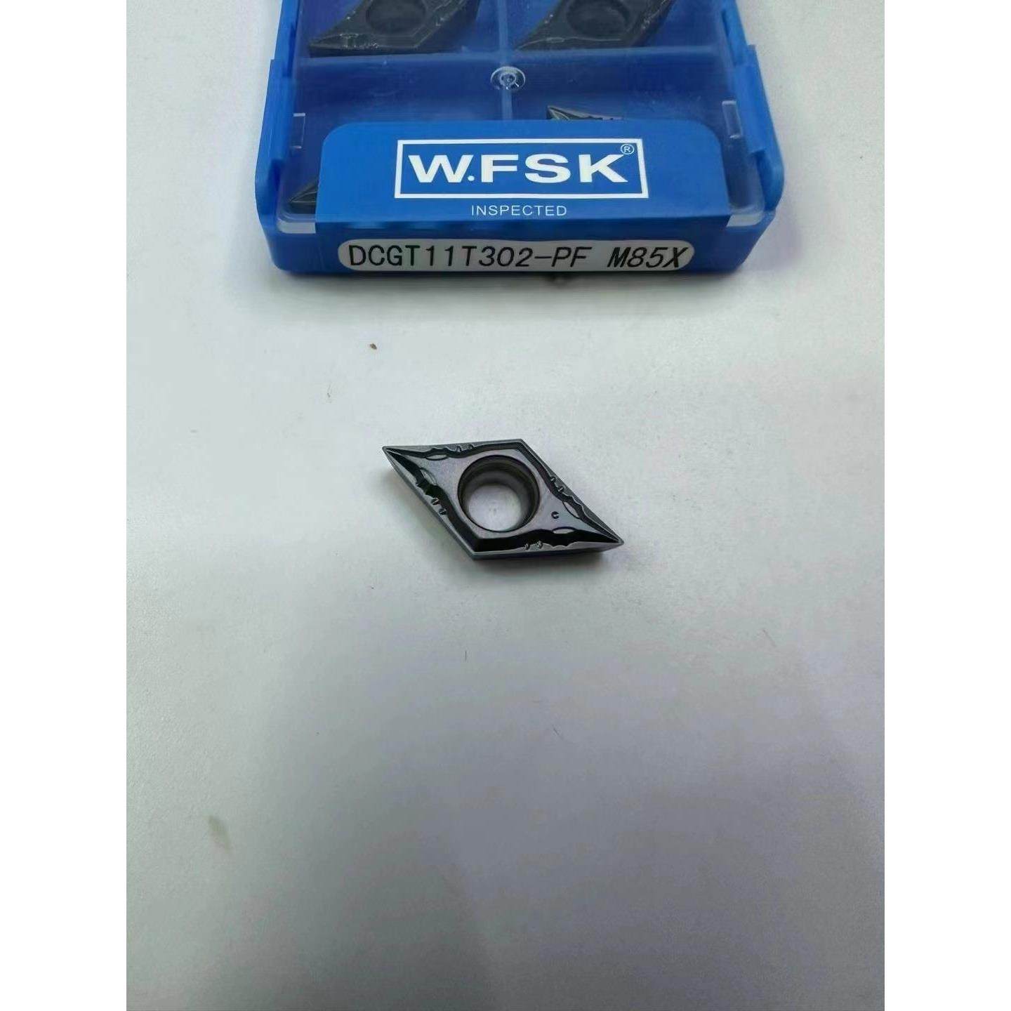 WFSK五丰数控刀片 DCGT11T302-PF MS5X