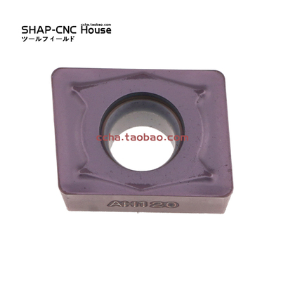 Tungaloy 数控铣刀片 ACMT100408PR-MJ AH120刀尖R0.8