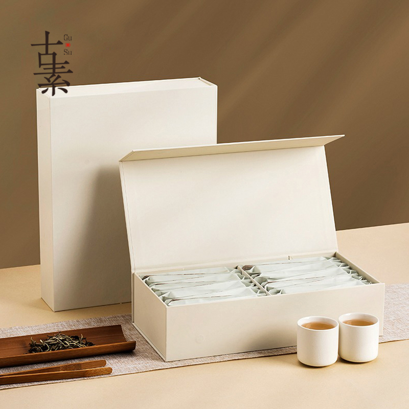 古素茶叶盒长方形包装盒少量定制