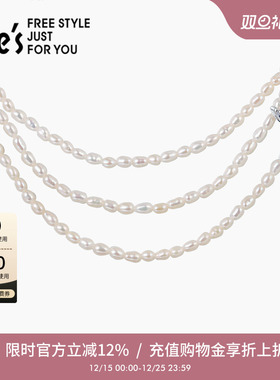 shes茜子穆夏长款baby珠珍珠项链