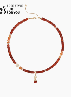 shes生肖马图腾吊坠项链