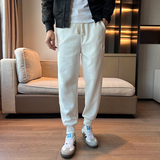 现货运动卫裤男束脚收口秋冬休闲合体修身潮流篮球长裤K360P58，男装休闲裤，星座1102