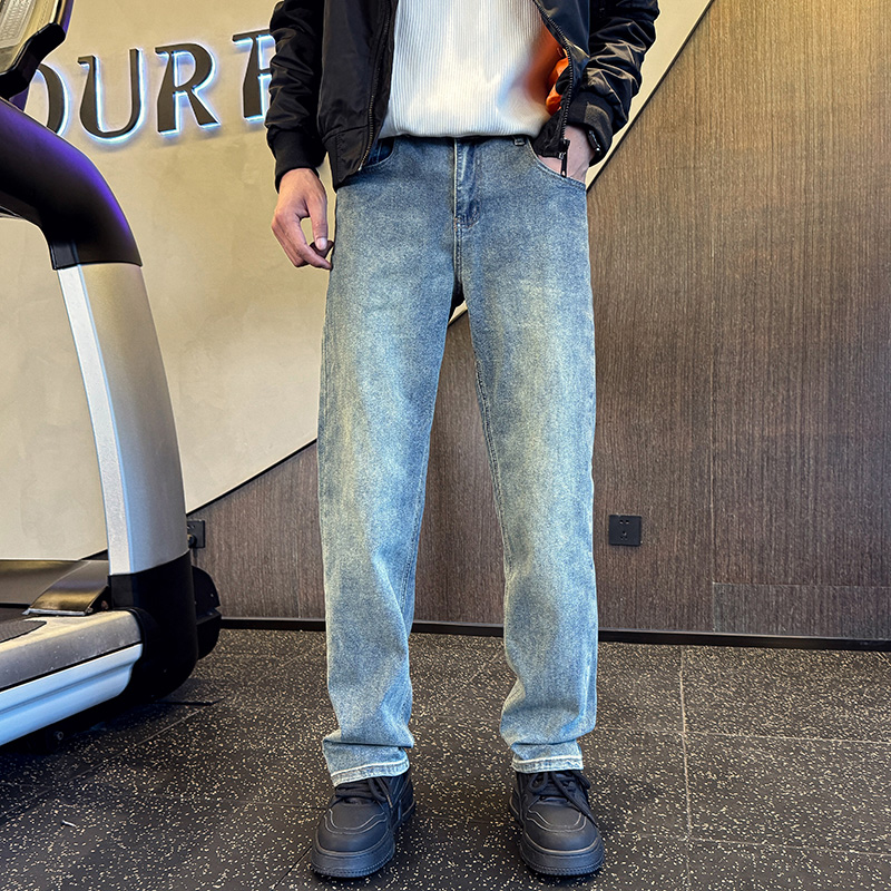 四季主推美式高街弹力微宽松窄版直筒简约百搭牛仔裤子男185P65,男装牛仔裤,星座1102 四季主推美式高街弹力微宽松窄版直筒简约百搭牛仔裤子男185P65,男装牛仔裤,星座1102