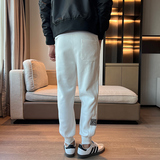 现货运动卫裤男束脚收口秋冬休闲合体修身潮流篮球长裤K360P58，男装休闲裤，星座1102