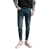 复古牛仔裤男潮牌直筒美式休闲痞帅弹力修身裤子2025新款135P55，男装牛仔裤，星座1102