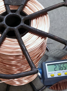 2025新款 国标6平方铜紫铜电线单芯铜软线 2.8mm导电接地线粗铜线