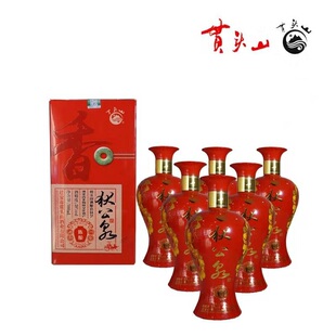 陈酿38%vol浓香型白酒整箱 贯头山古井新品 500ml 6狄公泉 包邮