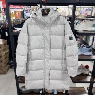 CBA国潮品牌女子长款羽绒服运动户外加厚保暖上衣外套663238