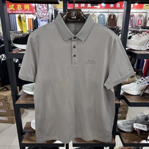 Jeep吉普男短袖POLO衫翻领都市商务休闲桑蚕丝半袖上衣J322199996