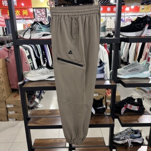 匹克春夏薄款男子针织九分裤休闲时尚运动潮流工装裤子F3222531