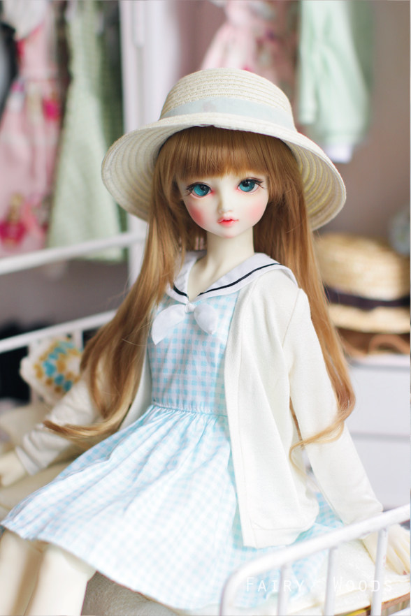 【完售】☆Fairy Woods☆1/3、SD10 水手领连衣裙图片