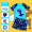 蓝色恐龙（泳衣+泳裤+泳帽+泳镜+泳包+大号泳圈）