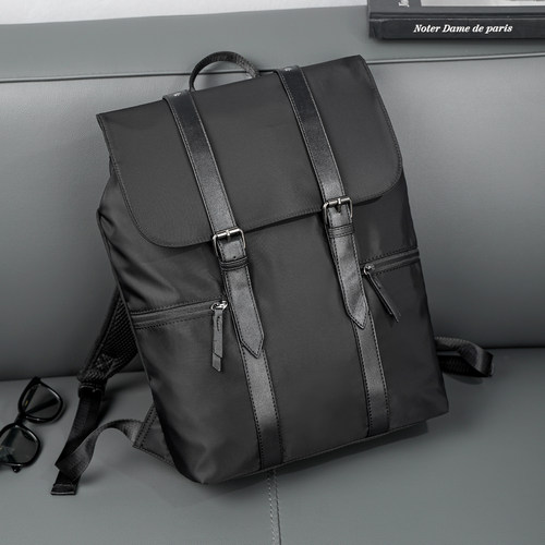 双肩包男商务旅行通勤背包时尚