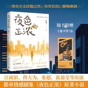 【官方正版】夜色正浓  右耳  腾讯视频待播都市题材热剧江疏影 佟大为《夜色正浓》原著小说 聚焦成年人生存与奋斗博集天卷