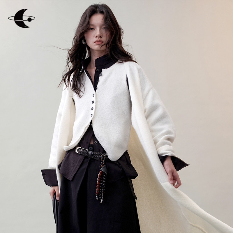 创世纪元【凝白织梦】一整套搭配秋装别致纽扣马甲针织长款两件套,女装/女士精品,时尚套装,淘宝优惠券,粉丝福利购,淘宝优惠卷