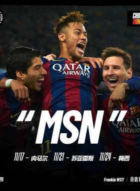 MSN-巴萨三叉戟14/15赛季-CMHT系列三叉戟企划【无编】