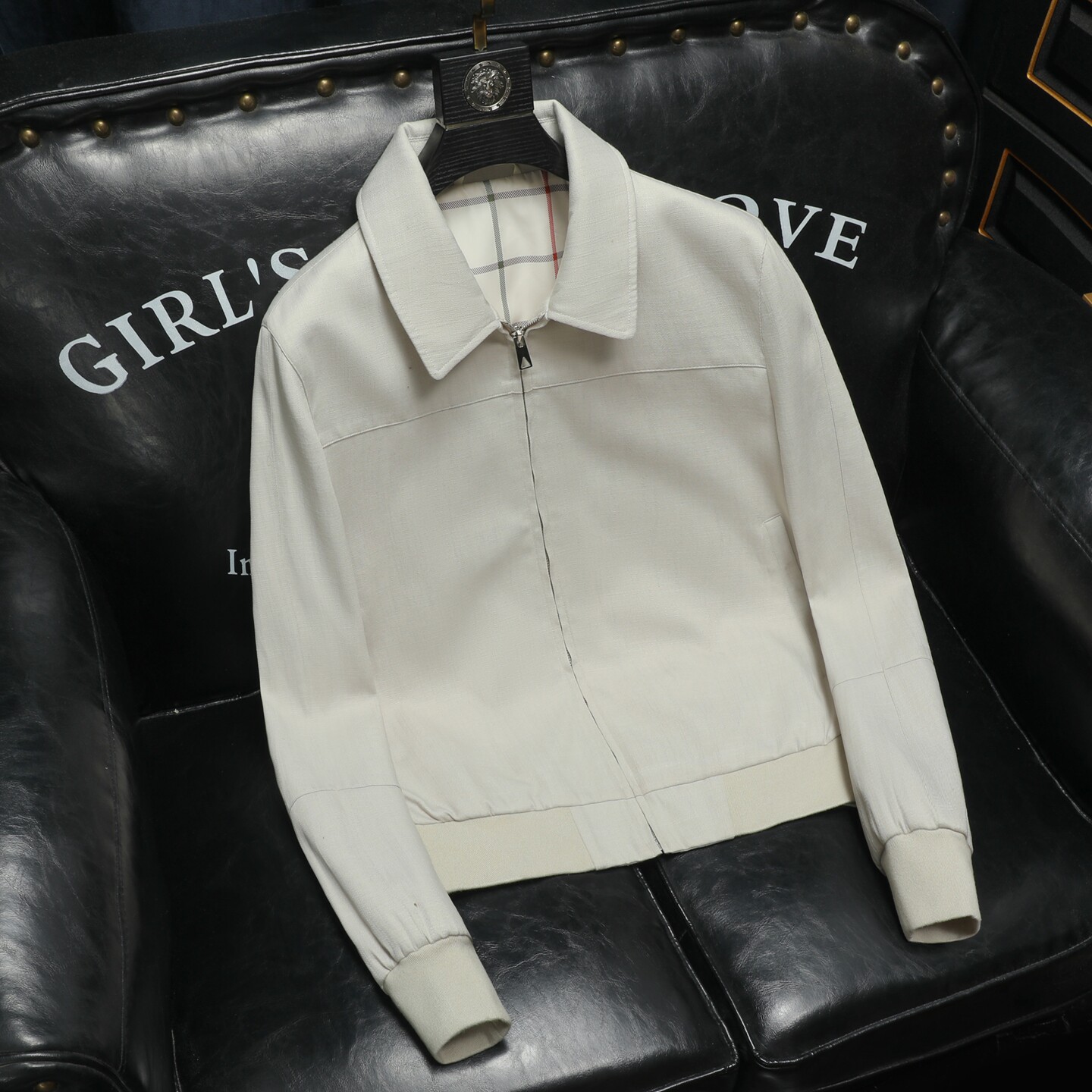 钱塘6014货号342P175男士夹克，男装夹克，钱塘6014