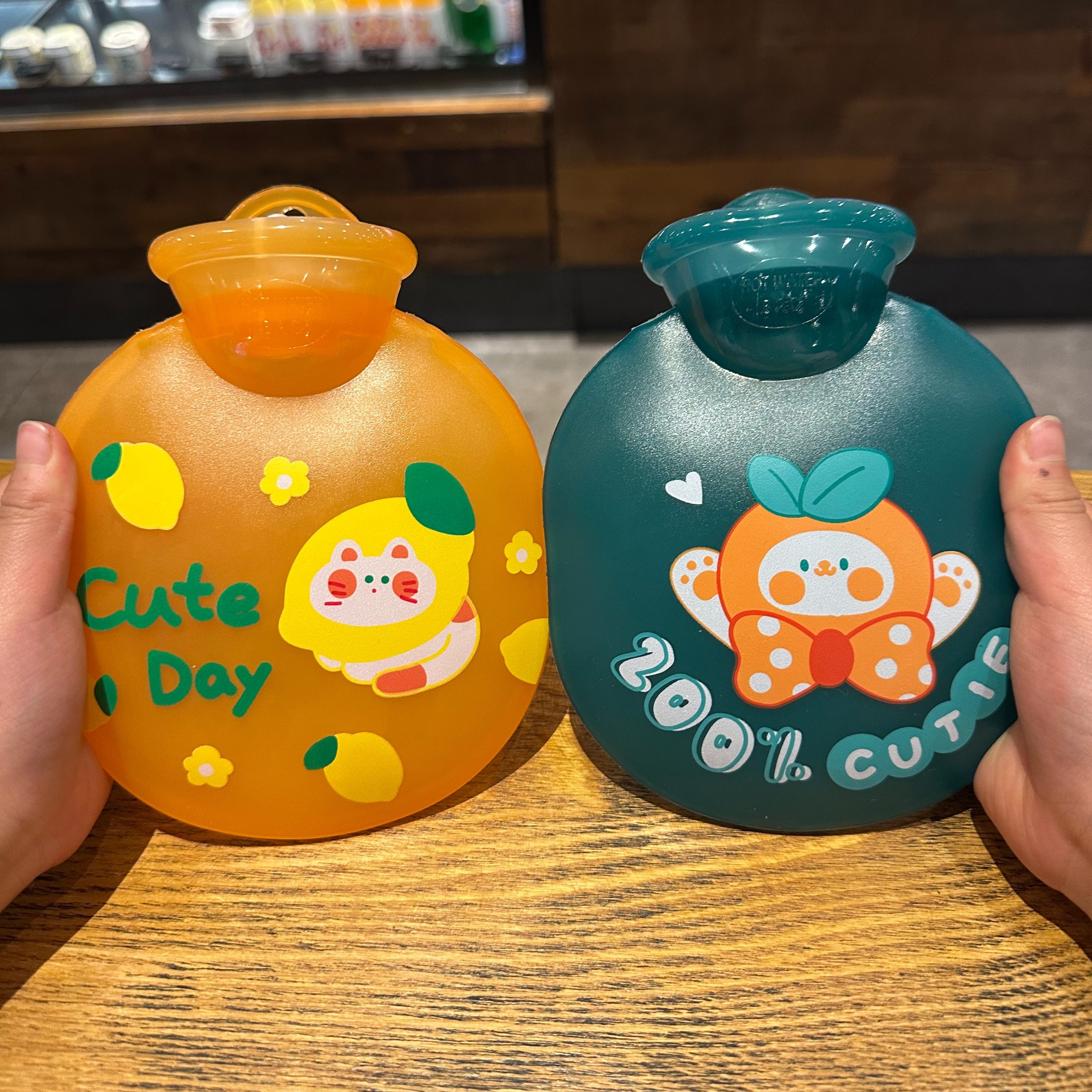 小号变色热水袋注水迷你暖手宝女