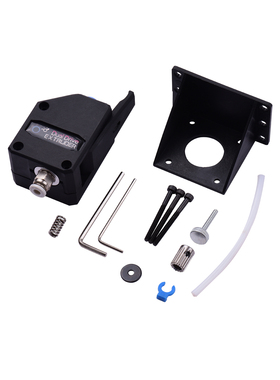 3d打印机配件BMG挤出机双齿轮减速软性耗材远近程通用透明色/黑色