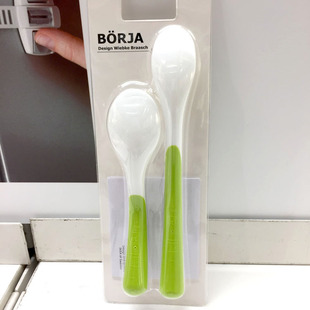 宜家 波利亚 喂饭勺和婴儿勺 儿童宝宝勺子饭勺 宜家儿童餐具