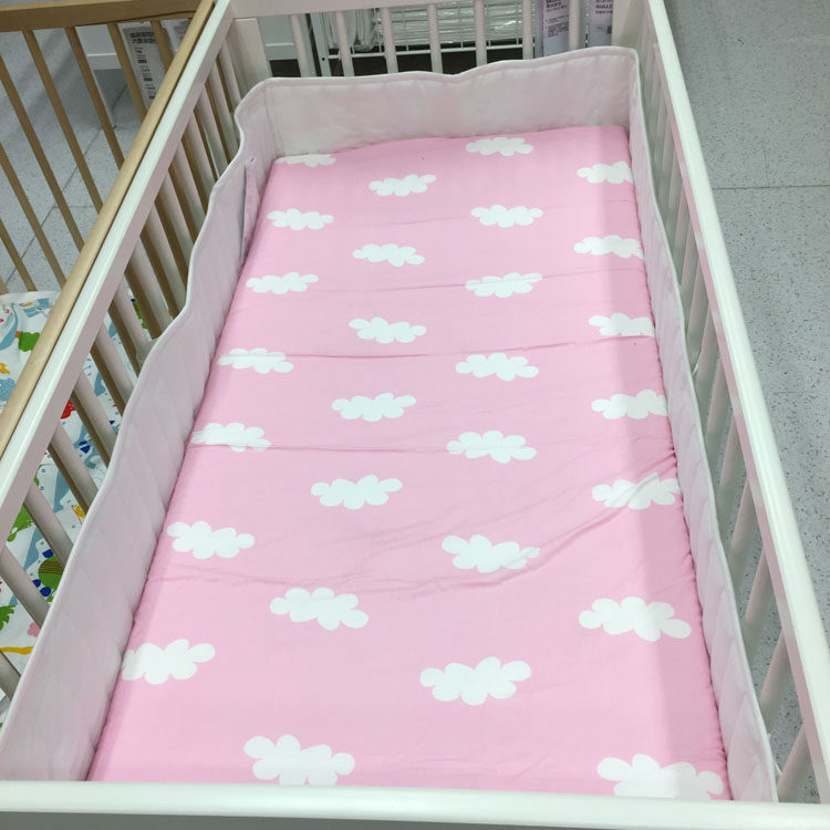 宜家 莱恩 缓冲垫 婴儿床床围 围栏垫 防撞垫 适用60x120cm婴儿床