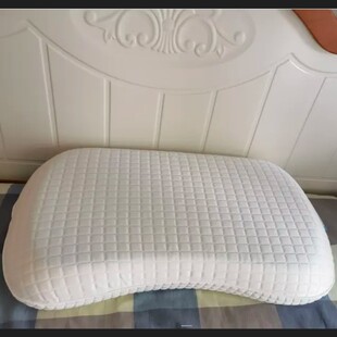 宜家克鲁布斯珀勒人体工学枕护颈椎记忆海棉枕头家用慢回弹午休枕