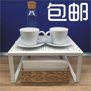 瓦瑞拉 角架特价 搁板插件 宜家层架整理架 厨房置物架 宜家