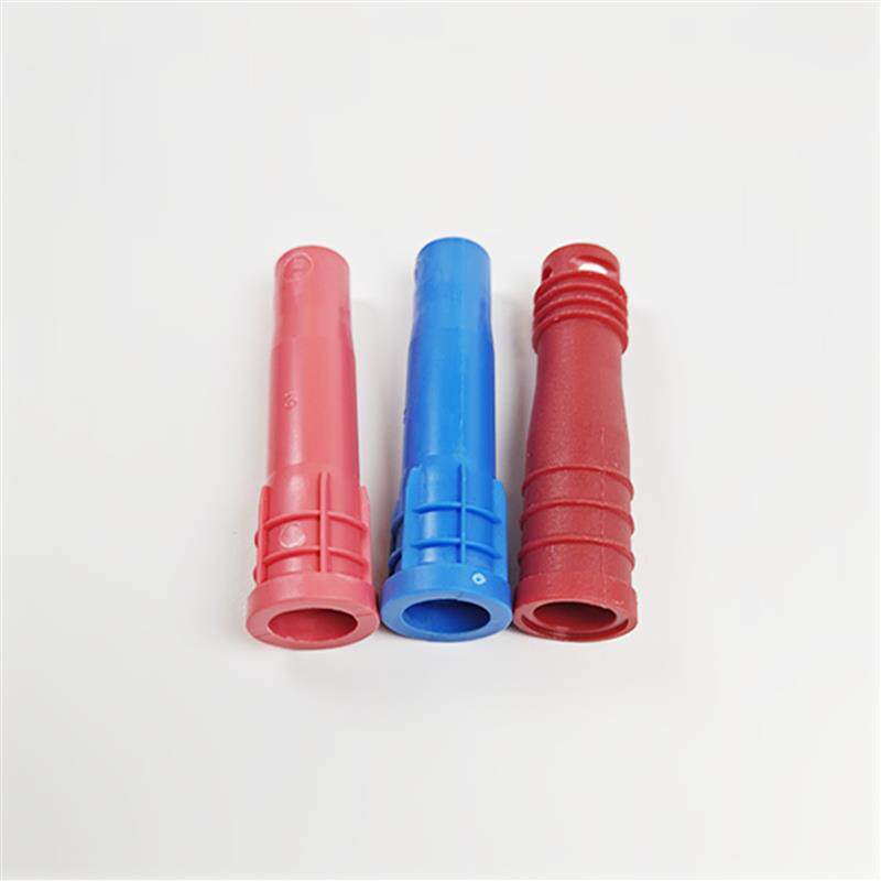 电热水器进出水管塑料套 红蓝色管塞 钢管固定套 绝缘套 塑料套