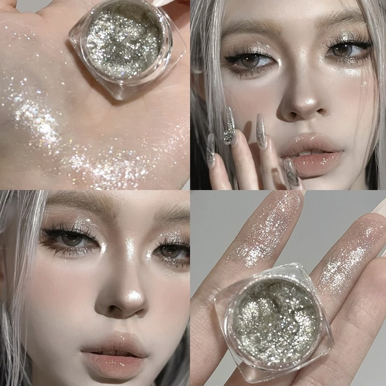 闪到虚焦！爆闪啫喱眼影膏