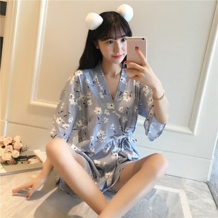 月子服套装 产后哺乳喂奶夏怀孕期薄款 短袖 孕妇睡衣女春夏季 家居服