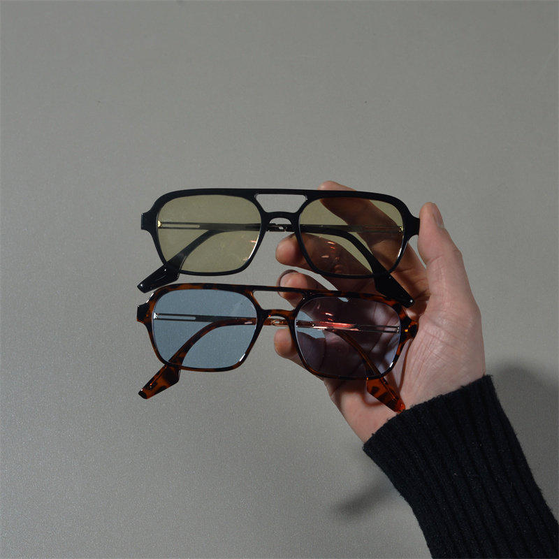 夏季新款网红超窄小框方形太阳镜韩版ins明星潮女高级感嘻哈墨镜