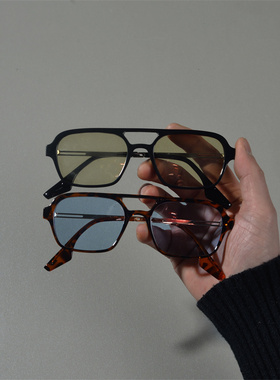 前进峰防晒方形复古潮